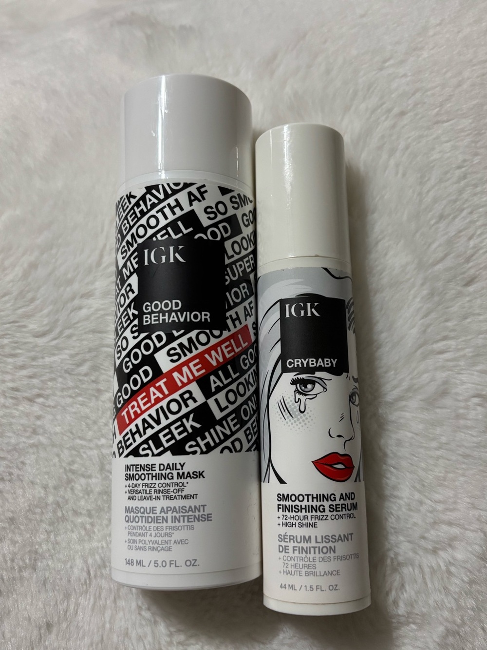 IGK Crybaby Smoothing & Good Behavior Primer Duo (White, Black, Red)